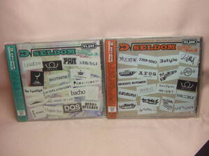 ２点未開封品CD★送料100円★SD√SELDOM Vol.2＆Vol.3 シャカラビッツ バックドロップシンデレラ ヘルシンキラムダクラブ ミルクバー他 