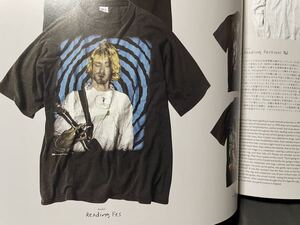 nirvana tシャツ　book 掲載　vintage 90s kurt cobain tシャツ