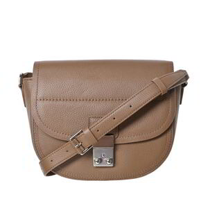 美品 3.1 Phillip Lim PASHLI SADDLE レザー ショルダー バッグ - ブラウン スリーワン フィリップリム KL4BKUPC15