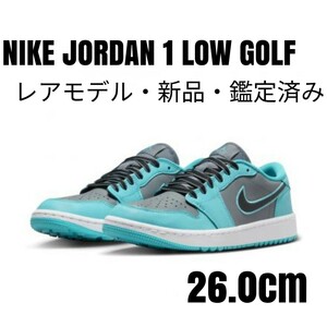 【新品レア箱有】NIKEナイキ JORDAN 1 LOW GOLF 26.0③