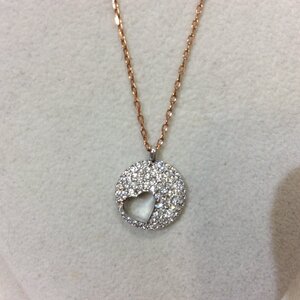 SWAROVSKI スワロフスキー ネックレス ハート【クリックポスト可】