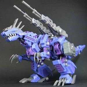 HMM 1/72 ZOIDS ゾイド サイコ・ジェノザウラー 画像② リーゼ 付属 KOTOBUKIYA コトブキヤ サイコジェノザクラー 墨入れ+可動域以外接着有