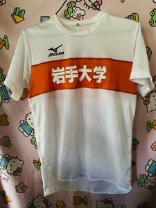 岩手大学名入りミズノTシャツ