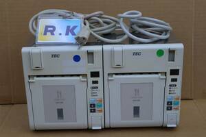 S0881(5)RK Y 【動作確認済・2台セット】東芝テック リモートプリンタ KCP-200