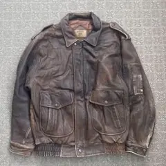 Y2K bomber フライト　レザー　ジャケット　アメカジ　裏原　パンク