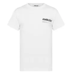 AMBUSH® ホワイト Tシャツ　アンブッシュ