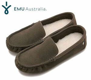 送料300円(税込)■at352■箱付 レディース EMU Australia Odessa 2.0 モカシン(W13035) 25cm 16940円相当【シンオク】