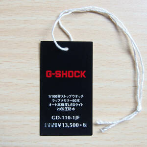 【送料無料】タグ Lスペック GD-110-1JF カシオ G-SHOCK