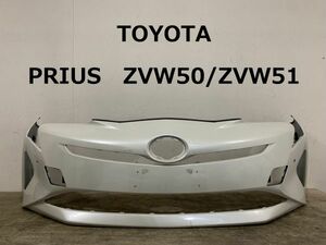 【4-01】TOYOTA　ZVW50/ZVW51　プリウス　純正　フロントバンパー　52119-47700