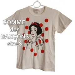 COMME des GARÇONS GIRL 白雪姫プリントT ホワイト S