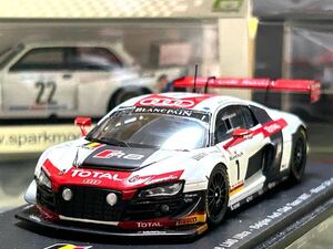 スパーク1/43 Audi R8 LMS Ultra - Belgian Audi Club Team WRT n°1 - Winner 24H of SPA 2014 [SB071]