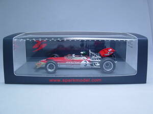 spark 1/43 Lotus 49C Winner Monaco GP 1970 #3 Jochen Rindt ロータス ヨッヘン・リント モナコGP 1970F1ワールドチャンピオン