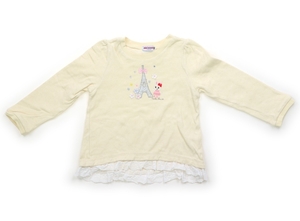 ミキハウス miki HOUSE Tシャツ・カットソー 100サイズ 女の子 子供服 ベビー服 キッズ