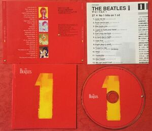 ザ・ビートルズ 1 The Beatles 1 JAPAN 27 x No1 Hits on 1CD 国内盤 プラケースなし