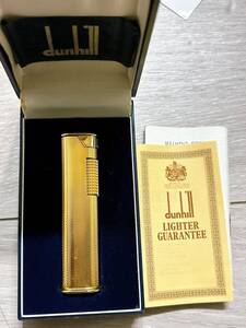 美品 dunhill ダンヒル ライター 箱入り スイス ガスライター シルバー 漆 　清Y0132-31