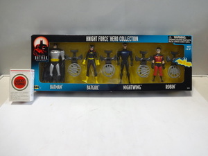 バットマン　HNIGHT FORCE HERO COLLECTION フィギュア 4種セット 未開封　未使用品　デッドストック