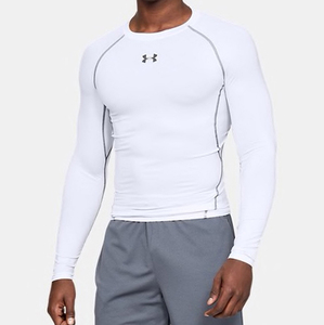 新品 アンダーアーマー 長袖 シャツ 3L XXL 白 ホワイト UNDER ARMOUR インナー 1358549 コンプレッション ヒートギア 即決