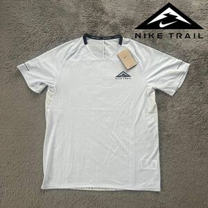 送料360円! Lサイズ 新品 NIKE TRAIL Dri-FIT 半袖 Tシャツ ナイキトレイル トレイルランニング トレラン ランニング アウトドア 軽量 速乾