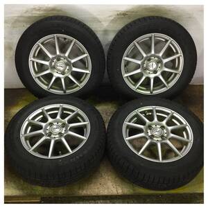 27 DUNLOP WINTERMAXX WM03 175/65R15 2020年製 8分目 アクア アクシオ フィールダー スペイド シャトル フィット スイフト 等 *7932