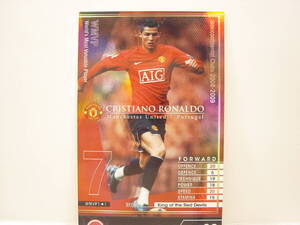 WCCF 2008-2009 WMVP クリスティアーノ・ロナウド　Cristiano Ronaldo　No.7 Manchester United 08-09 FOOTISTA