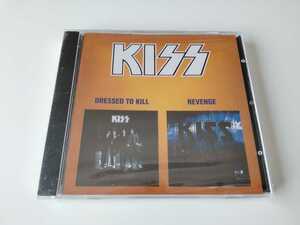 【未開封CD】KISS / Dressed To Kill/Revenge 2アルバムカップリング2CD CD-MAXIMUM RUSSIA CDM0499-251 シュリンクロシア盤