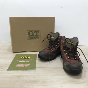 GT HAWKINS ホーキンス トレッキングブーツ GT9799 ブリック/エスプレッソ ブラウン/レッド 5H アウトドア ハイキング Size 5[N8373]