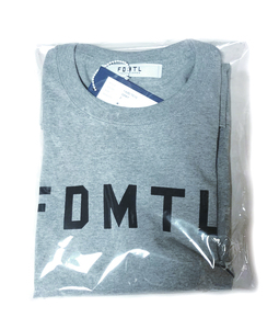 FDMTL LOGO tee 20SS Gray グレイ・size 2／未使用