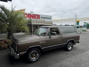 ’88DODGE RAMCHARGER 2WD 360ci 727 at "A/T A/C P/S P/DB P/W P/L " GOOD コンディション