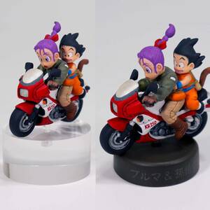 リペイント ブルマ&孫悟空ドラゴンボール ミニフィギュアセレクション DRAGON BALL フィギュア