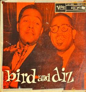 Charlie Parker And Dizzy Gillespie Bird And Diz US盤 MONO DG