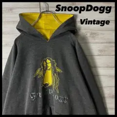 2274 SnoopDogg☆スヌープドッグ　刺繍ロゴ　ヴィンテージ　パーカー