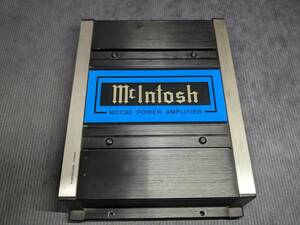 【売り切り】McIntosh マッキントッシュ MCC82 パワーアンプ 2ch×40W 動作品