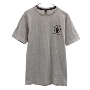 ボルコム ロゴプリント 半袖 Tシャツ S グレー VOLCOM メンズ