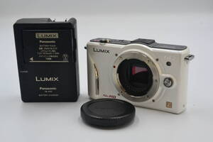 ★超極上品★ Panasonic パナソニック LUMIX DMC-GF2 ボディ 白 ホワイト #1900179B