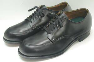 ALDEN オールデン　Vチップ革靴◆28cm幅広◆10EEE◆デッドストック◆未使用品◆USA製◆303◆レザーソール◆ブラック◆USA購入◆S156