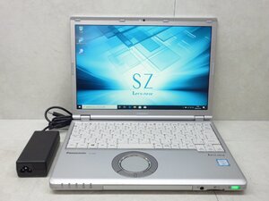 ☆1円☆第7世代☆CF-SZ6RDYVS☆Core i5 2.60GHz/8GB/SSD256GB/累積12300/高解像度1920×1200/無線/Bluetooth/カメラ/Office/DtoD領域☆