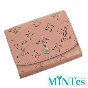 Louis Vuitton ルイヴィトン M62541 ポルトフォイユ イリス 二つ折り財布 マヒナ ローズジャスミン マヒナレザー レディース 女性 デイリー