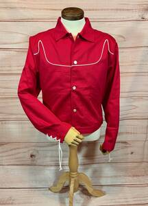 オリジナルウエスタンシャツ専門店 オレゴン・トレイル　ウエスタンジャケット Western Jacket Red Joseph Made in Japan sizeL　日本製 　