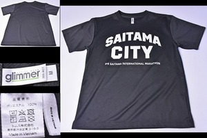 第３回さいたまシティ国際マラソン★記念Tシャツ★黒★Mサイズ★中古品★3rd SAITAMA CITY INTERNATIONAL MARATHON★ランニング★