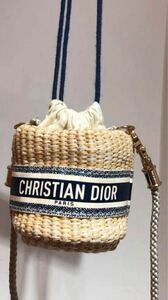 最安値　新品　ディオール　dior クリスチャンディオール　christiandior カゴバッグ アクセサリー ポシェット　ショルダーバッグ　ポーチ