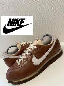 ★90s★1996年製★NIKE★ナイキ★LEATHER CORTEZ★レザーコルテッツ★902008-213★ルビラージュ★ブラウン★茶★US9★27.0cm★ヴィンテージ