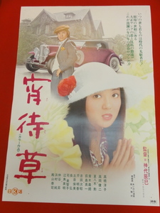 ub29745『宵待草』ポスター 神代辰巳　高橋洋子　高岡健二　夏八木勲　芹明香　司美智子　原田千枝子