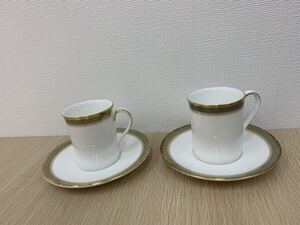 ROYAL DOULTON CLARENDON カップ ＆ソーサー 洋食器 2客セット