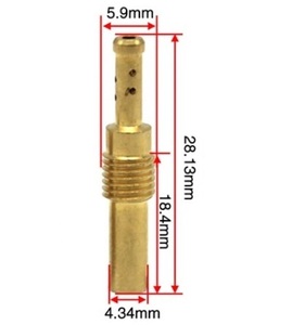 50番 キャブレター スロージェット パイロットジェット ヨシムラ YD-MJN24/28