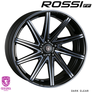 送料無料 クラブリネア ROSSI FF (DCL) 9.5J-20 +29 5H-112 (20インチ) 5H112 9.5J+29【4本セット 新品】