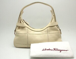 Ferragamo★フェラガモ★ワンショルダーバッグ オフホワイト★92897