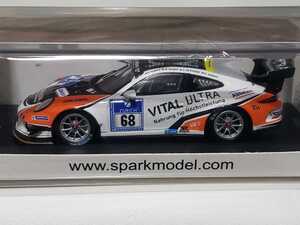 新品 1/43 スパーク SPARK Porsche GT Cup America 19th Frikadelli Racing Nur 24h 2015 Kraling Gindorf C.de Phillippi - K.Abbelen #68