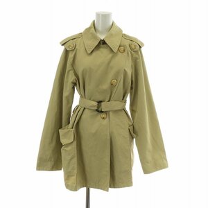 マックスマーラ MAX MARA レインウェア RAINWEAR トレンチコート レインコート アウター ミドル 背抜き ベルト付き 40 M ベージュ