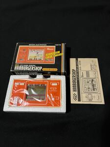 新品未使用　 バンダイ ゲームデジタル　 ハンバーガーショップ　 LCD BANDAI GAMEデジタル