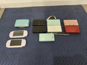 ジャンク ゲーム機 まとめ 3DS DS lite DS PSP 任天堂 SONY